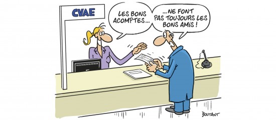 Acompte de CVAE
