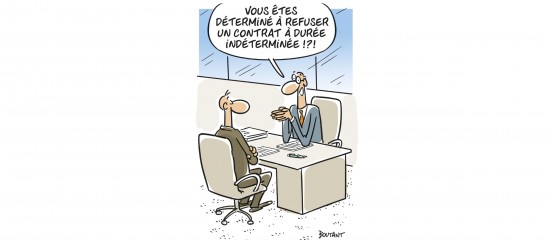 Refus d’un contrat à durée indéterminée