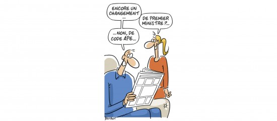 Changement des codes APE